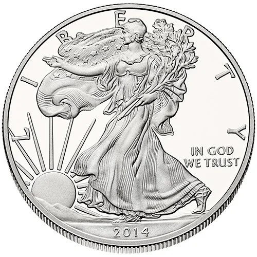 auto draft 1 oz Silver Liberty Coin