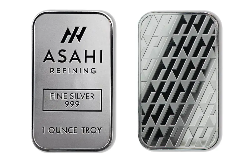 asahi 1 oz silver bar asahi 1 oz silver bar