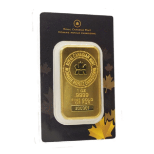 1 oz rcm gold bar